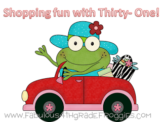 4th Grade Froggies  Shopping Fun With Thirty One   W  Great Giveaways