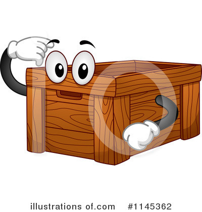 Crate Clipart  1145362 By Bnp Design Studio   Royalty Free  Rf  Stock    