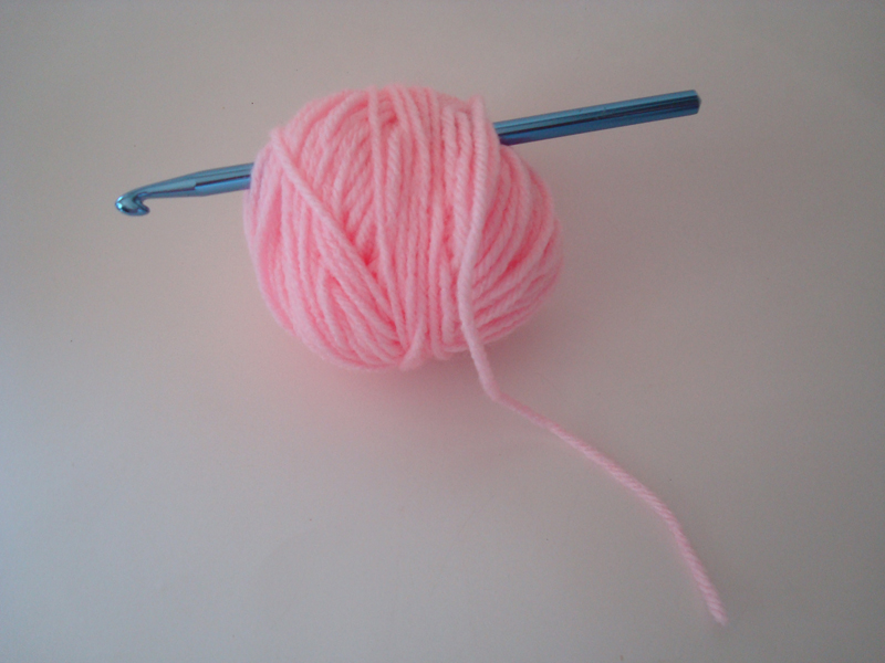 Crochet Needles Clipart Ball Of Yarn And Crochet Hook