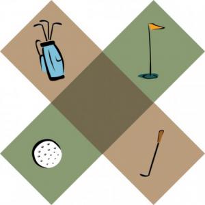 Golf Symbols Clipart
