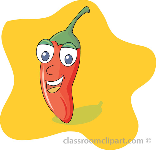 Pepper Cartoon Vegetable Clipart Headline Pepper Cartoon Vegetable