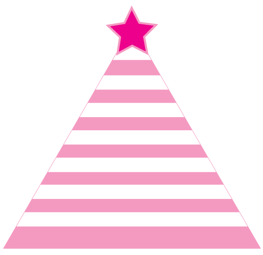 Pink Birthday Hat Clipart Party Hat Clipart