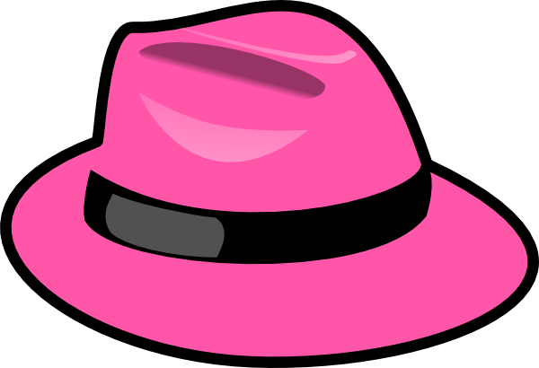 Pink Hat Clip Art At Clker Com   Vector Clip Art Online Royalty Free