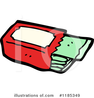 Royalty Free  Rf  Chewing Gum Clipart Illustration By Lineartestpilot