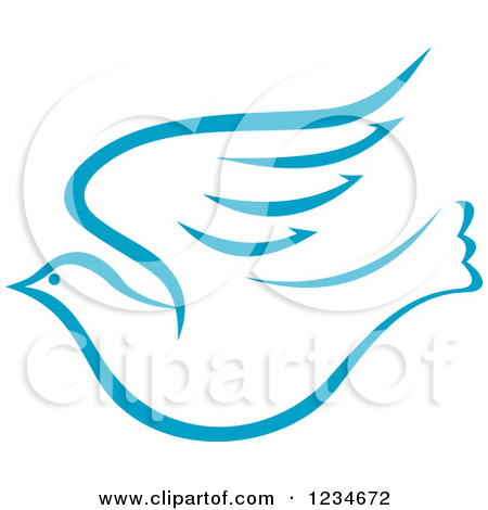 Royalty Free  Rf  Flying Dove Clipart   Illustrations  1