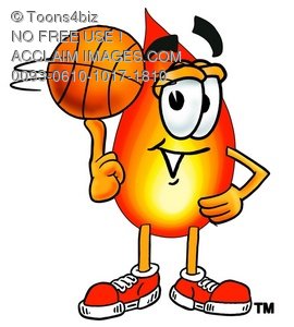 Spinning Basketball Clipart   Spinning Basketball Stock Photography
