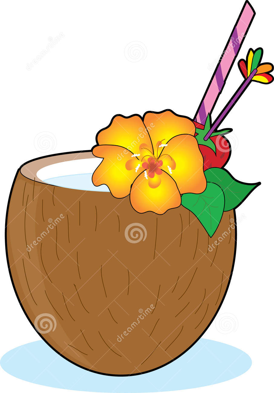 Tropical Drink Clipart