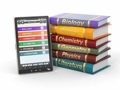 Book Reader  Textbooks And Tablet Pc 