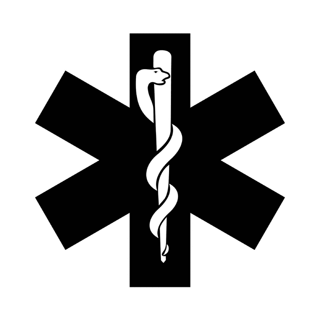 Emergency Medical Services Silhouette