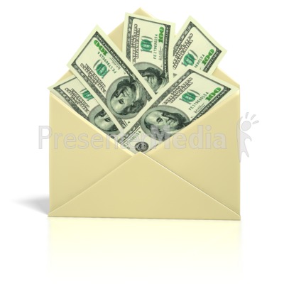 Envelope Money   Business And Finance   Great Clipart For