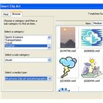 Microsoft Works Beginner   Inserting Pictures And Clipart   Clipart