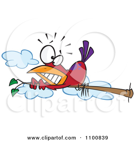 Of Heights Clipart Clipart Red Bird Scared Scared Of Heights
