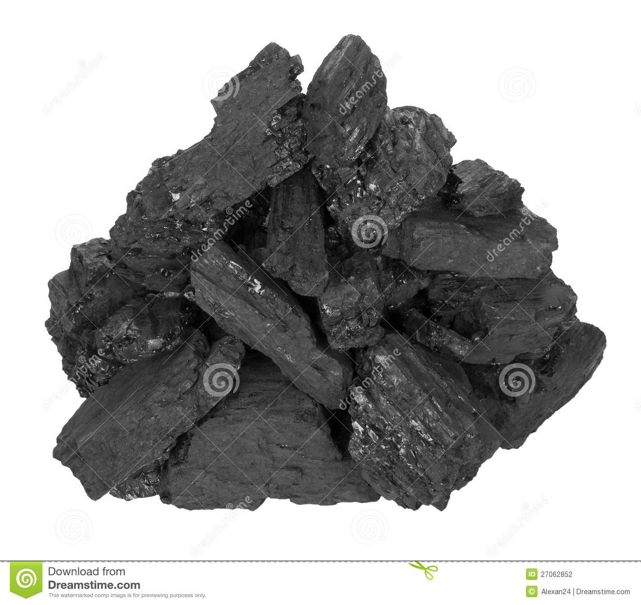 Pile Of Coal Stock Photography   Image  27062852