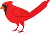 Red Feather Clipart Clipart Image  A Red Cartoon
