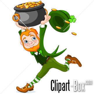 Related Leprechaun With Gold Cliparts  