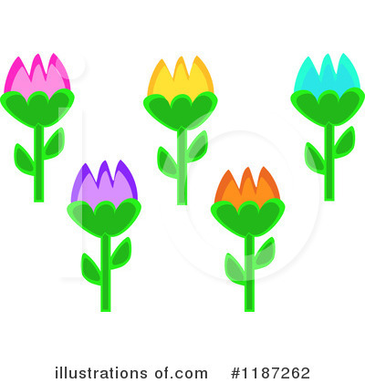 Royalty Free Rf Tulips Clipart Illustration By Bpearth Stock