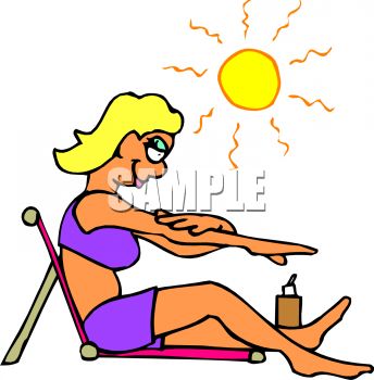 Tanning Clipart   Group Picture Image By Tag   Keywordpictures Com