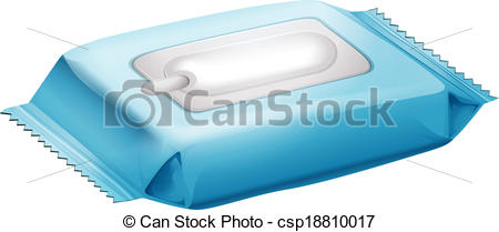 Wipes Clipart Vector   Baby Wipes