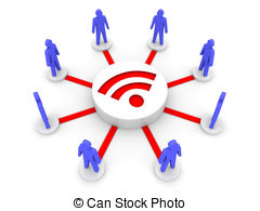 Wireless Internet Illustrations And Clipart  43162 Wireless Internet