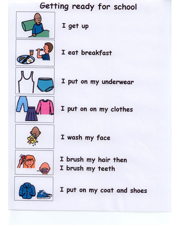 Getting Ready In The Morning Clipart Getting Ready For School