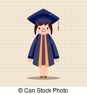 Graduate Student Vector Clipart And Illustrations