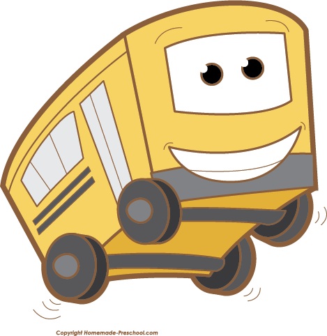 Home Free Clipart School Bus Clipart School Bus Racing Front