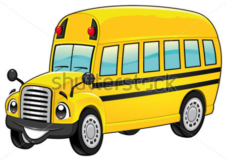 Home   Premium   Transportation   Funny School Bus  Cartoon And Vector