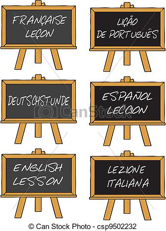 Illustration Of Foreign Language Course   Language School Language
