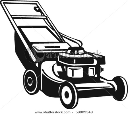 Lawn Mower Vector   Item 4   Vector Magz   Free Download Vector    