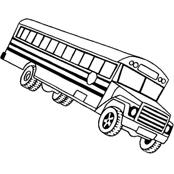 Magic School Bus Coloring Page A Classic School Bus From United States