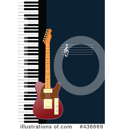 Music Background Clipart  436669 By Leonid   Royalty Free  Rf    