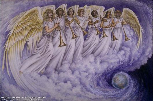 Seven Angels Before The Throne Of God   Angels Angelology Com