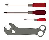 Clipart Of Tool Tools Illustration Socket Wrench U24524864