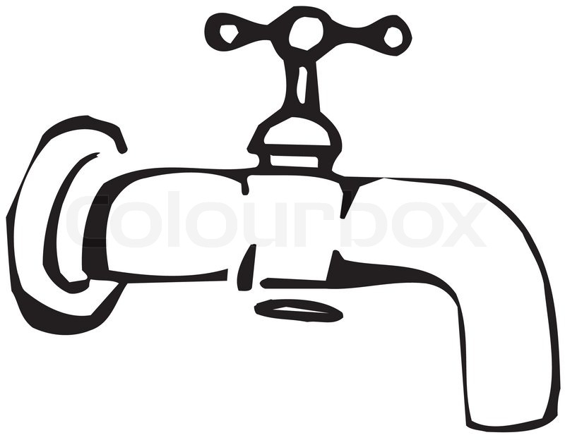 Clipart Water Tap