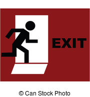 Evacuation Route Illustrations And Clipart