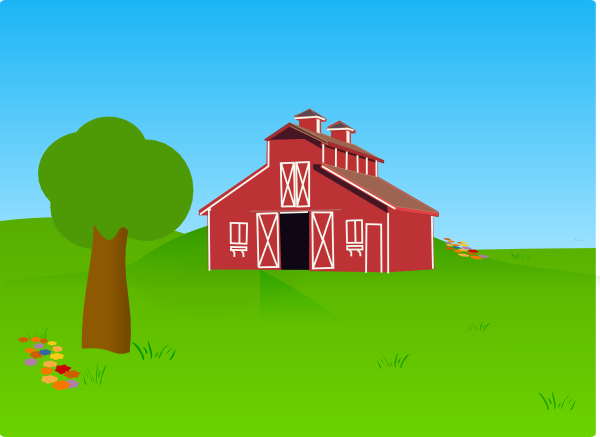 Free Vector About Barn Art