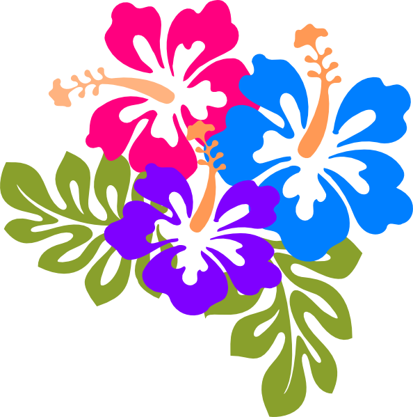 Hibiscus Lauae Clip Art   Vector Clip Art Online Royalty Free