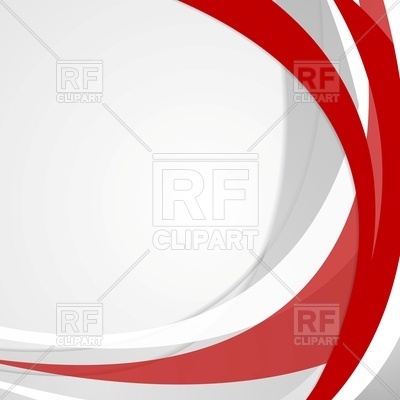 Light Gray Background With Red Bent Line   Presentation Template    