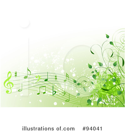 Music Clipart  94041 By Pushkin   Royalty Free  Rf  Stock