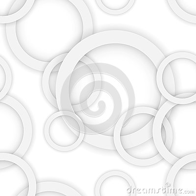     Of Light Gray Color  Paper Circle Banner Background  Stock Vector