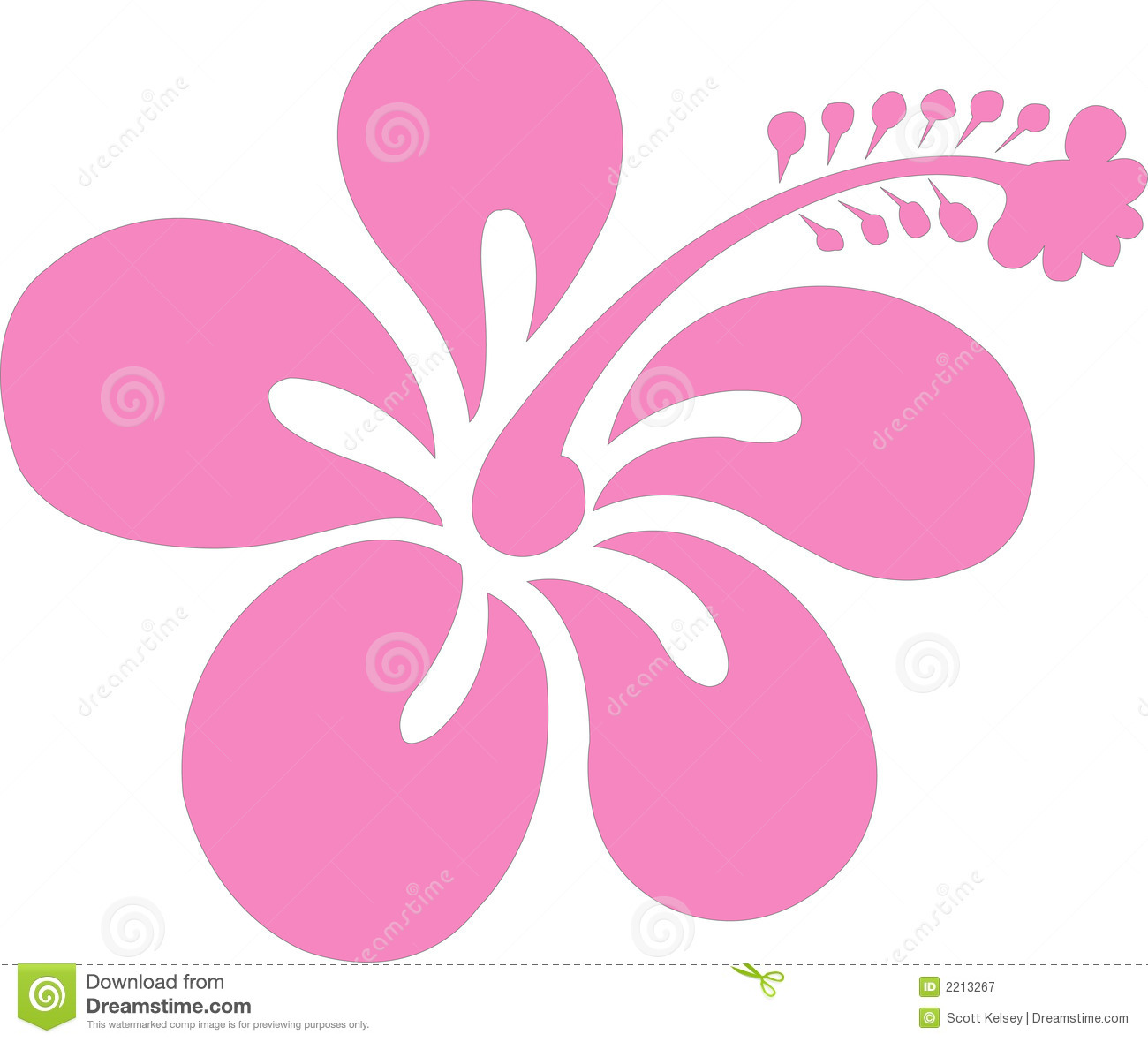 Purple Hibiscus Clip Art Clip Art
