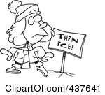 Royalty Free  Rf  Thin Ice Clipart   Illustrations  1