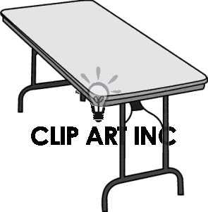 Tables Table Folding Pos0108 Gif Clip Art Business Supplies