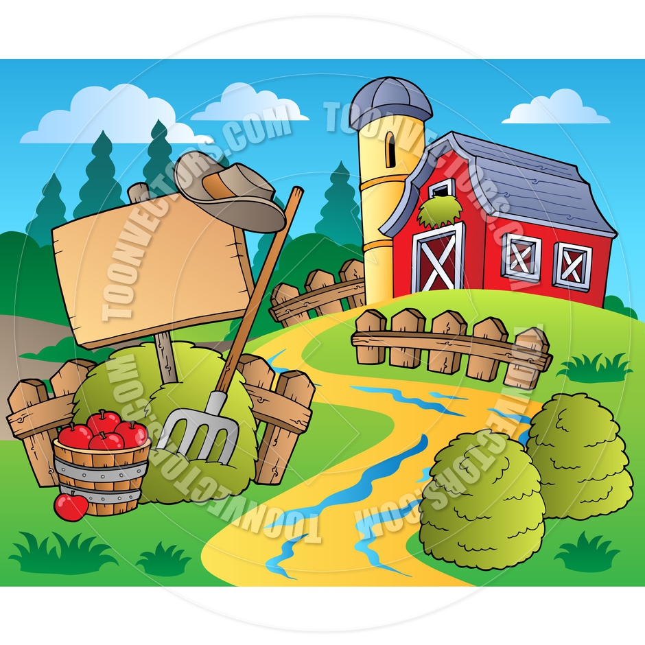 There Is 51 Farm Scenery   Free Cliparts All Used For Free