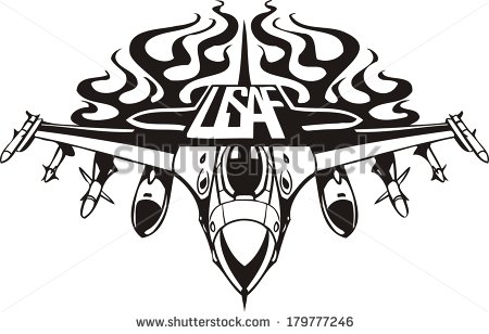 Us Air Force   Military Design Vector Illustration    Stock Vector