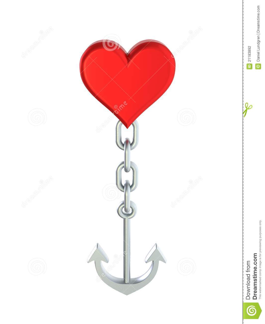 Anchors Hearts Clip Art