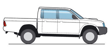 Delivery Van Front View Stock Vectors Illustrations   Clipart