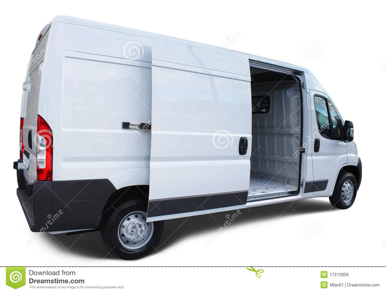 Delivery Van Royalty Free Stock Image   Image  17212856