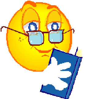 Literacy Clipart Smiley Face With Book Gif