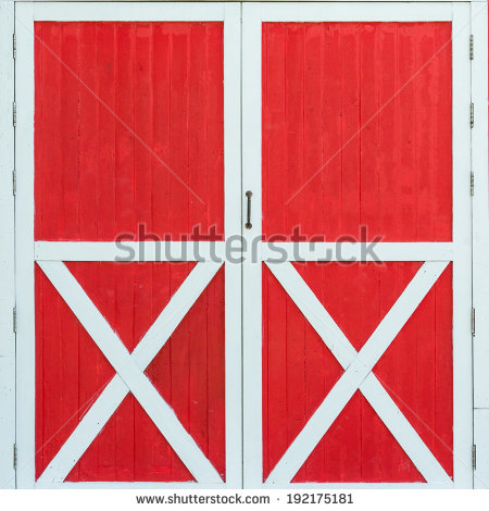 Red Barn Door Stock Photos Images   Pictures   Shutterstock